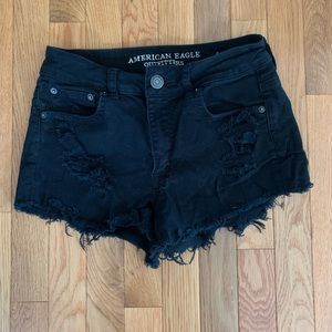 American Eagle High-Waisted Stretch Shorts